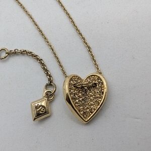 Vera Bradley Gold Heart Necklace